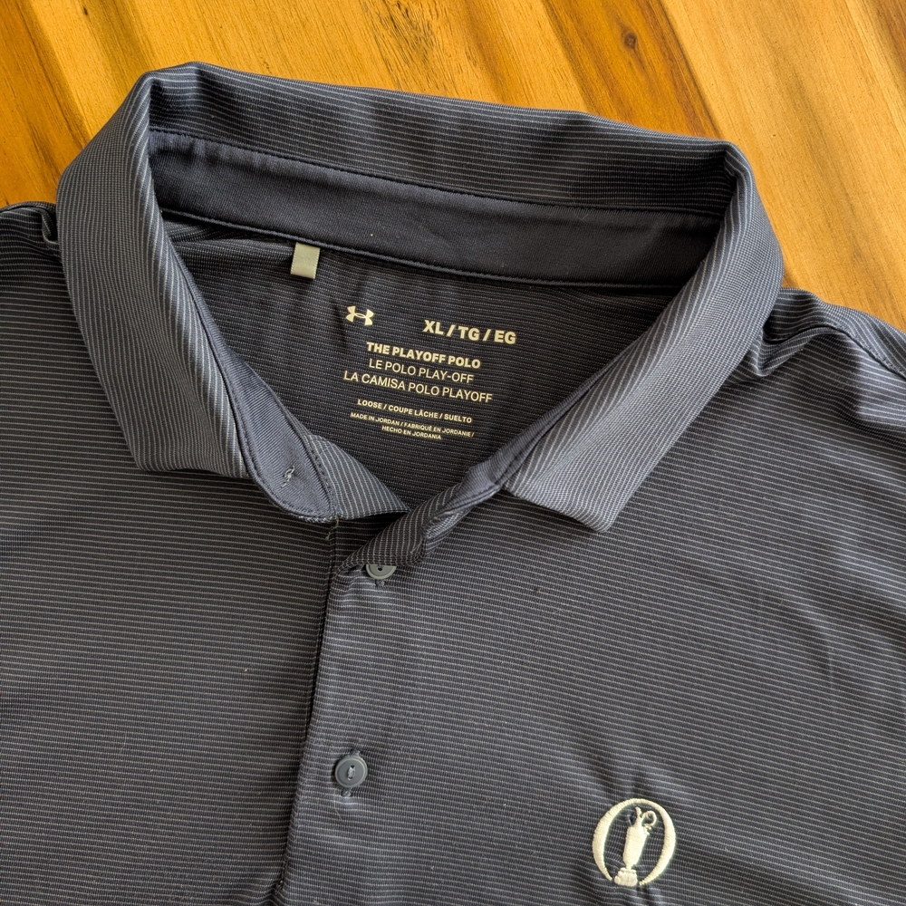 Under Armour Men's The Open Championship Golf Tournament Polo